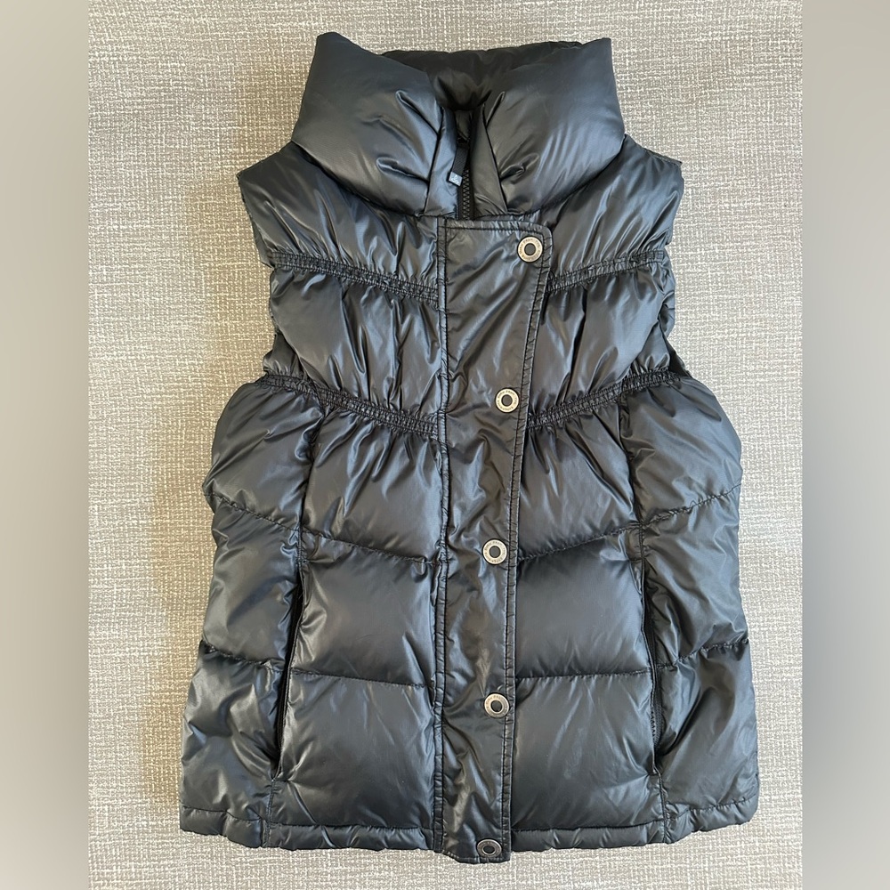 prAna Women’s Black Puffer Vest Size Small – Quilted Lightweight Insulated